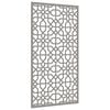 vidaXL D&eacute;coration murale jardin 105x55cm acier corten design mauresque