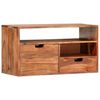 vidaXL Meuble TV 80x30x42 cm Bois solide