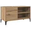 vidaXL Armoire &agrave; disques ch&ecirc;ne artisanal 84,5x38x48 cm bois ing&eacute;nierie