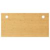 vidaXL Dessus de bureau 100x50x4 cm bambou