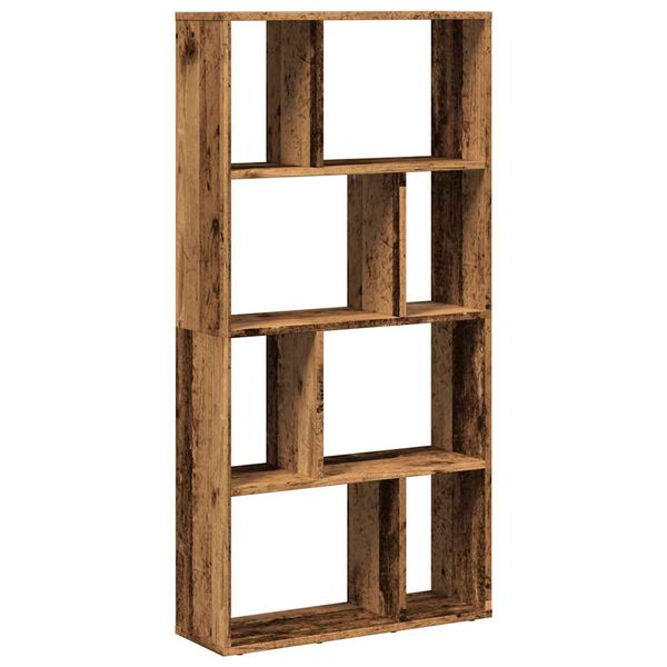 vidaXL Biblioth&egrave;que vieux bois 60x20x120,5 cm bois d'ing&eacute;nierie
