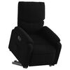 vidaXL Fauteuil inclinable &eacute;lectrique noir tissu