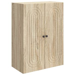 vidaXL Armoire Murale Ch&ecirc;ne Sonoma 66 x 34,5 x 90 cm Bois d'ing&eacute;nierie
