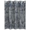 vidaXL Rideaux en velours 2 pcs Gris Argent&eacute; 140 x 140 cm Velours