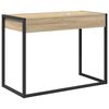 vidaXL Bureau avec stockage Sonoma 100 x 50 x 75 cm Bois d'ing&eacute;nierie