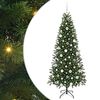 vidaXL Sapin de No&euml;l artificiel avec 300 LED Vert 180 cm PE et PVC