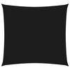 vidaXL Voile de parasol tissu oxford carr&eacute; 5x5 m noir