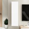 vidaXL Meuble TV Blanc 30,5x30x110 cm Bois d&rsquo;ing&eacute;nierie