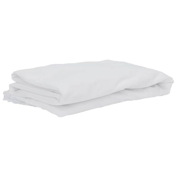 vidaXL Prot&egrave;ge-matelas blanc 140x220 cm imperm&eacute;able