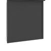 vidaXL Store Roulant Anthracite 130 x 140 cm Aluminium et Polyur&eacute;thane