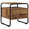 vidaXL Table de chevet Bois ancien Bois d'ing&eacute;nierie