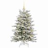 vidaXL Sapin de No&euml;l Artificiel &agrave; Branches Articul&eacute;es Blanc 120 cm