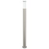 vidaXL Borne lumineuse 110 cm en acier inoxydable IP44