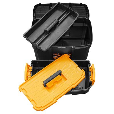 vidaXL Boîte à outils 460x280x455 mm PP