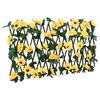 vidaXL&nbsp;Treillis de lierre artificiel extensible 5 pcs jaune 180x20 cm