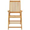 vidaXL Ensemble à manger de jardin 5 pcs 85x85x74 cm Bois d'acacia solide