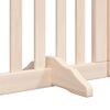 vidaXL Barri&egrave;re pour chien porte pliable 12 panneaux bois de peuplier