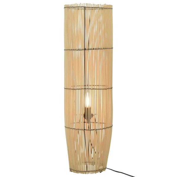 vidaXL Lampadaire sur pied Osier 61 cm E27