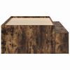 vidaXL Cadre de lit Ch&ecirc;ne fum&eacute; 70 x 190 cm Bois d'ing&eacute;nierie