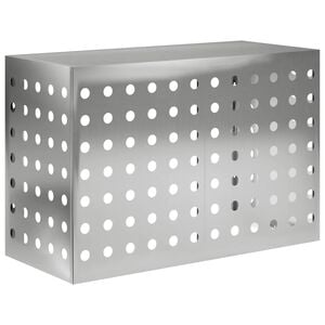 vidaXL Housse de climatiseur Argent&eacute; 90 x 40 x 60 cm Acier galvanis&eacute;