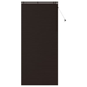 vidaXL Store V&eacute;nitien Marron fonc&eacute; 110 x 250 cm 35 mm