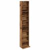 vidaXL Meuble CD Bois ancien 33 x 23,5 x 175 cm Bois d'ing&eacute;nierie