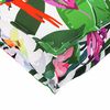 vidaXL Coussin Floral Multicolore 80 x 80 x 12 cm Tissu Oxford