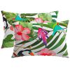 vidaXL Housse de coussin 2 pcs HEERLEN Multicolore 30 x 50 cm