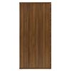 vidaXL Buffet Chêne marron 80x36x75 cm Bois d'ingénierie