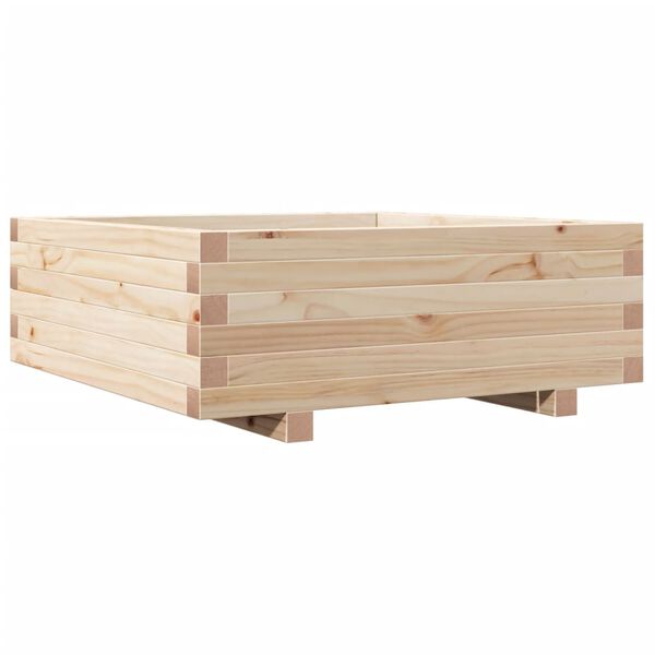 vidaXL Jardini&egrave;re 70x70x26,5 cm bois de pin massif
