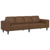 vidaXL Canap&eacute; de salon Marron 250 x 77 x 76 cm