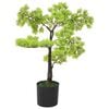 vidaXL Bonsa&iuml; de cypr&egrave;s artificiel avec pot 60 cm Vert