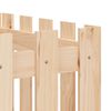vidaXL Lit surélevé de jardin design de clôture 200x50x50cm pin massif