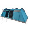 vidaXL Tente familiale tunnel 8 personnes bleu imperm&eacute;able
