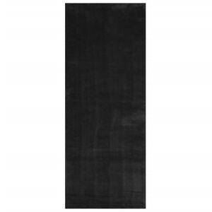 vidaXL Tapis HUARTE &agrave; poils courts doux et lavable noir 80x200 cm