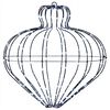 vidaXL Lumi&egrave;re de finial de No&euml;l 192 LED Blanc froid Diam. 40 x 40 cm