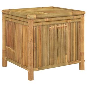 vidaXL Bo&icirc;te de rangement de jardin 60x52x55 cm Bambou