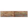 vidaXL Banc 160 cm bois de récupération massif et acier