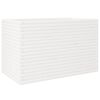 vidaXL Jardini&egrave;re blanc 110x60x68,5 cm bois de pin massif