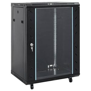 vidaXL Armoire r&eacute;seau 15U avec pieds pivotants 19" IP20 60 x 45 x 86 cm