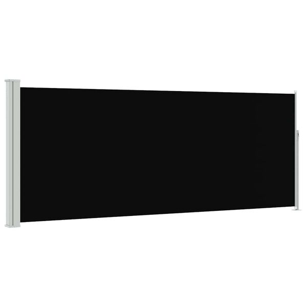vidaXL Auvent lat&eacute;ral r&eacute;tractable 120 x 300 cm Noir