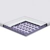 vidaXL Surmatelas Blanc 70 x 200 cm Tissu Jacquard