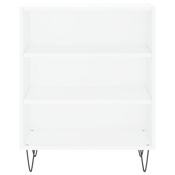 vidaXL Buffet blanc 57x35x70 cm bois d&rsquo;ing&eacute;nierie