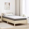 vidaXL Surmatelas Blanc 90 x 200 cm Tissu en Tricot