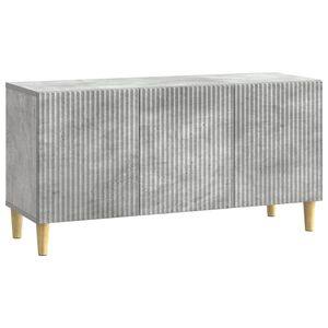 vidaXL Meuble TV Gris b&eacute;ton 99 x 34,5 x 50 cm Bois d'ing&eacute;nierie