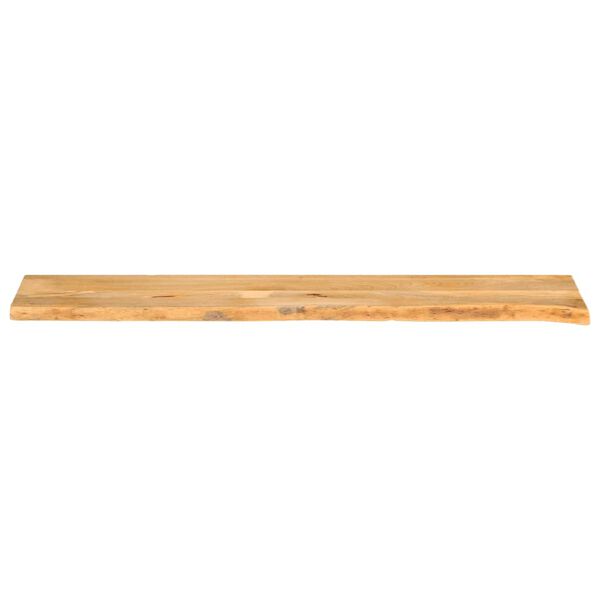vidaXL Dessus de table &agrave; bord vivant 160x30x2,5cm bois massif manguier