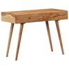 vidaXL Bureau 100x51x76 cm Bois d'acacia solide