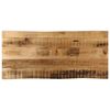 vidaXL Dessus de table bord vivant 90x40x3,8 cm bois de manguier brut