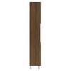 vidaXL Armoire de bain Chêne marron 30x30x179 cm Bois d'ingénierie