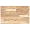 vidaXL Dessus de meuble de salle de bain non trait&eacute; bois d'acacia